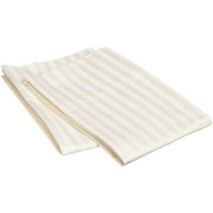 600-Thread Count Egyptian Cotton Stripe 2-Piece Pillowcase Set by Blue Nile Mills - 1 of 3