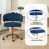Kumasinova Velvet Home Office Desk Chair,Computer Chair with Wheels,Adjustable Height Swivel Task Chair for iving Room,Bedroom,Study Room - 4 of 4