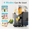 Kismile Slushie Machine No Ice Needed, Slushy Machine for Home, Frozen Drink Maker with 3 Preset Programs, Low Noise, Auto Clean - 3 of 4