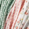 Muslin Swaddle Baby Blanket - Floral Gingham - 3pk - Cloud Island™ - 3 of 4