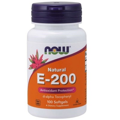 E-200 IU by Now Foods  -  100 Softgel