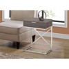 Monarch Specialties Accent Table, Side, End, Nightstand, Lamp, Storage Drawer, Living Room, Bedroom, Brown Laminate - 2 of 4