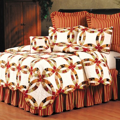 C&F Home 20" x 26" Colleen's Wed Ring Std Sham - Machine Washable