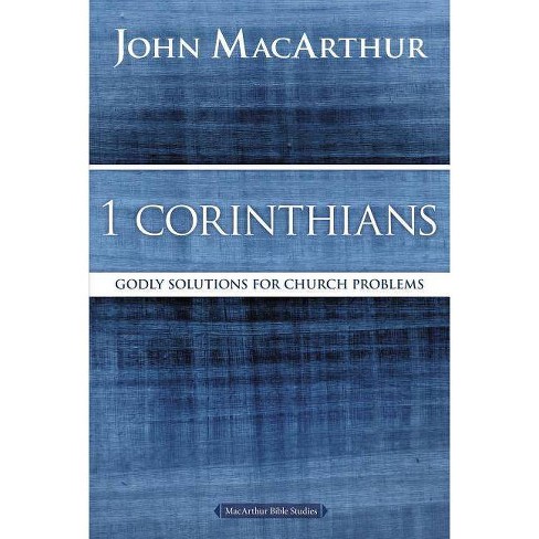 1 Corinthians - (MacArthur Bible Studies) by  John F MacArthur (Paperback) - image 1 of 1