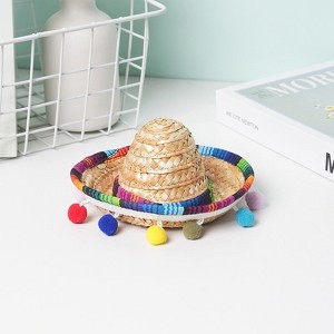 Paaaawaters Adorable Pet Mexican Hat: Let Your Furry Friend Embrace Mexican Style - 1 of 4