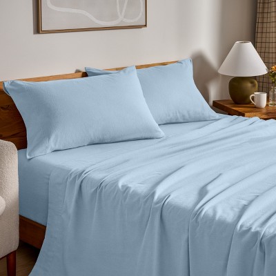 100% Cotton Flannel Sheet Set by Bare Home