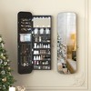 Fredees 47.2" LED Mirror Jewelry Cabinet, Wall/Door-Mounted Full-Length Mirror with Storage, Lockable Armoire with Rounded Corner Jewelry Organizer - 3 of 4