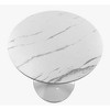 Sapphtopaz Dining Table Kitchen Table Round Dining Table Tulip-style Bar Table with Pedestal Base for Kitchen, Small Spaces - 2 of 4