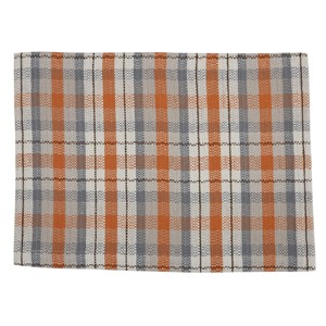 Park Designs Apricot & Stone Plaid Placemat Set of 4 - 1 of 3
