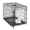 Portable Pet Cage for Small Animals - Thickened Steel Rabbit Cage with Slide-Out Tray, Removable Travel Cage for Rabbits, Guinea Pigs, Chinchillas - 2 of 4