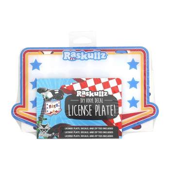 Raskullz Kids' License Plate Bike Decorations - Super Squad Stars