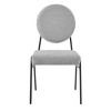 Modway Craft Upholstered Fabric Dining Side Chairs - 4 of 4