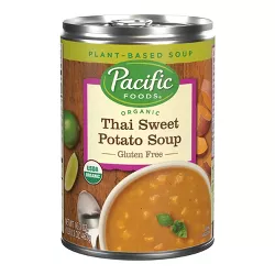 Pacific Foods Organic Plant Based Gluten Free Vegan Thai Sweet Potato Soup - 16.3oz