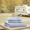 Nestl RV Queen Sheets, Super Soft 4PC Microfiber Sheet Set for Camper, Short Queen Sheets - 3 of 4