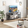 58''/65" TV Stand for TV up to 65/75 Inches, Entertainment Center with Open Storage Shelves - 3 of 4