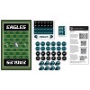 MasterPieces Officially licensed NFL Philadelphia Eagles Checkers Board Game for Families and Kids ages 6 and Up - 3 of 4