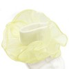 Wrapables Lil Miss Mia Organza Ruffle Socks for Toddler Girl, Set of 4 (Size 4-6) - Purple, Pink, Yellow, Green - 2 of 4