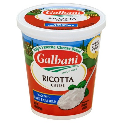Galbani Part Skim Milk Ricotta Cheese - 15oz