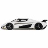 2023 Koenigsegg Regera White with Black Stripes 1/18 Model Car by GT Spirit - 4 of 4