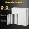 Outdoor Electrical Box, Steel Enclosure, IP66 Waterproof & Dustproof, Electrical Junction Box with Mounting Plate for Indoor Outdoor Use - 4 of 4