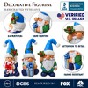 Sky Blue Hat Festive Holiday Gnome Set of Three Miniature Christmas Tabletop Figurine Statues| OrnamentallyYou - 2 of 4