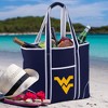NCAA West Virginia Mountaineers Large Soft Sided Cooler Tote - 30 Cans - 2 of 4