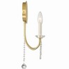 Crystorama Lighting Delilah 2 - Light Sconce in  Aged Brass - 2 of 3