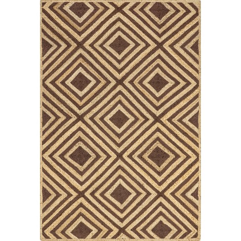 Lauren Liess x Rugs USA - Dogwood Tiled Jute Indoor Area Rug - image 1 of 4