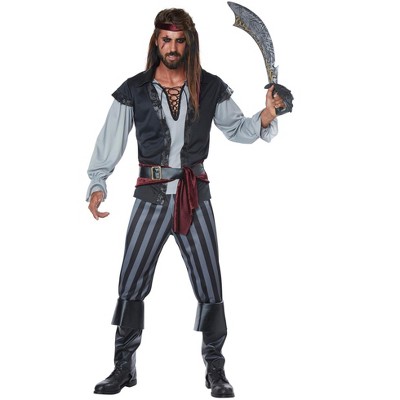California Costumes Men's Scallywag Pirate Halloween Costume : Target