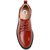 Journee Collection Womens Zina Oxford Almond Toe Lace-up Flats - 4 of 4