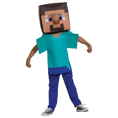Boys' Minecraft Steve Adaptive Costume
