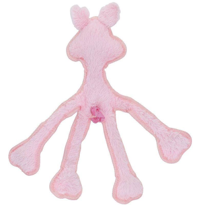 Multipet Skeleropes Pig Dog Toy - Pink - 15&#34;, 2 of 4