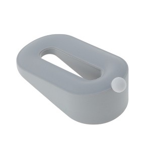 Unique Bargains Door Stop Donut Door Stopper Soft Plastic 3.94"x1.89"x1.38" 1 Pc - 1 of 4