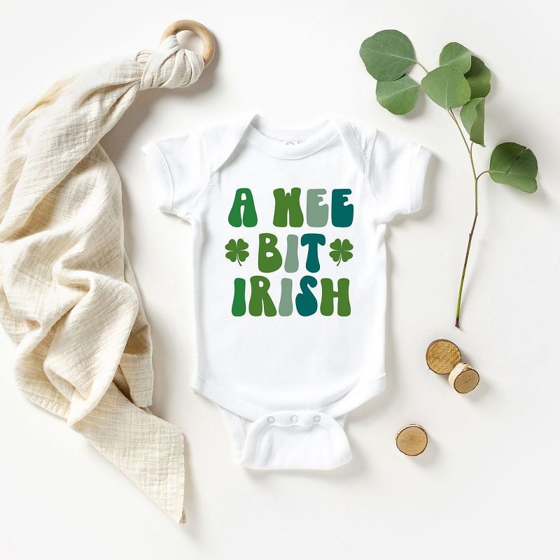 The Juniper Shop A Wee Bit Irish Baby Bodysuit, 2 of 3