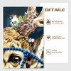 GlasFlength Wall Art Wall Decoration Paintings Wall Art Prints Wall Picture wall art canvas for Living Room, Blue, 24.41"*1.38"*36.22" - 3 of 4