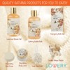 Lovery Home Spa Gift Basket - Honey & Almond Scent - Luxury Set - 2 of 4
