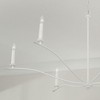 Capital Lighting Grady 6 - Light Chandelier in  Textured White - 3 of 4