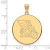 Black Bow Jewelry 14k Yellow Gold Missouri Western State Griffons NCAA Extra Large Pendant - 2 of 3