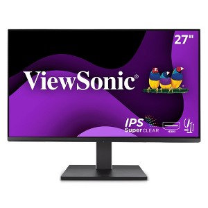 ViewSonic VG2751 27 Inch IPS 1080p Ergonomic Monitor with Full Adjustability, 100Hz, 4-Port USB Hub, HDMI, DisplayPort, and USB C Inputs for Home and - 1 of 4