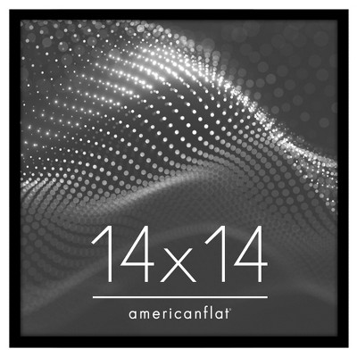 Americanflat Poster Frame - Perfect for Photos and Artwork - Black