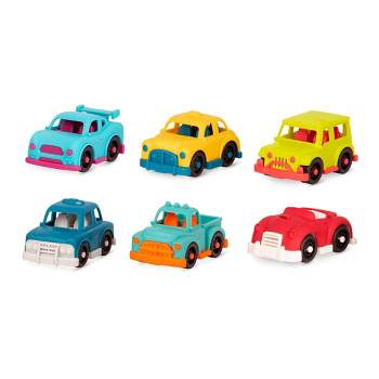 B. toys Toy Cars - Happy Cruisers - 6 Mini Vehicles
