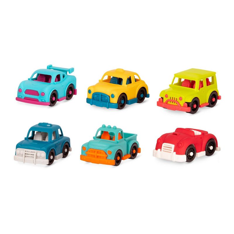 B. toys Toy Cars - Happy Cruisers - 6 Mini Vehicles, 1 of 11