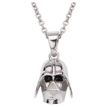 Women's  'Star Wars' Darth Vader 925 Sterling Silver Pendant with Chain (18")