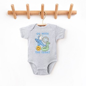 The Juniper Shop Go With The Float Blue Baby Bodysuit - 1 of 2