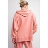 Women's Terry Knit Hoodie - Easel - 3 of 3