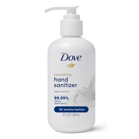 Dove Beauty Deep Moisture Moisturizing Hand Sanitizer 8oz Target