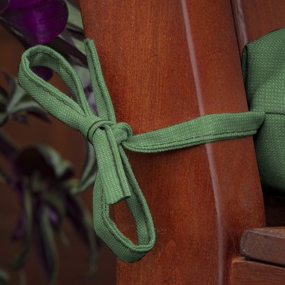 Moss Green Outdoor Polyester Bench Cushion 46"