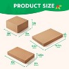 Joyfy 12pcs Christmas Cardboard Kraft Gift Boxes, 4 Different Sizes Brown  Shirt Robe Wrapping Boxes for Christmas Holiday DIY Festive Present Boxes - 4 of 4