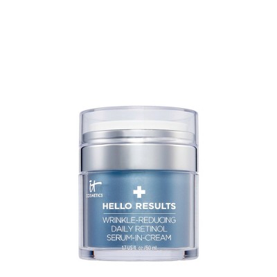 IT Cosmetics Hello Results Wrinkle-Reducing Daily Retinol Serum-in-Cream - Ulta Beauty