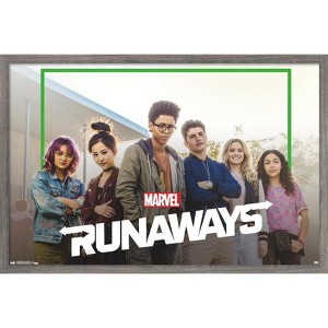 Trends International Marvel Comics TV - The Runaways - TV One Sheet Framed Wall Poster Prints - 1 of 4